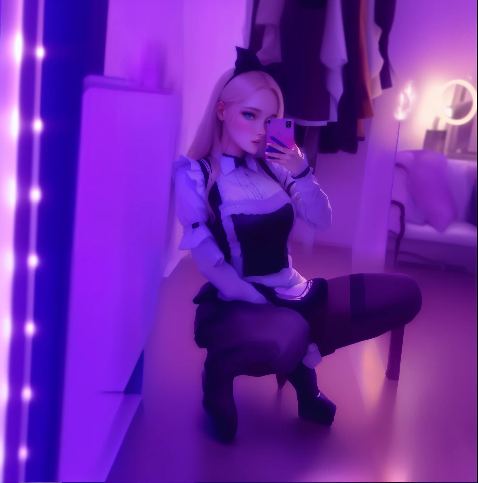 4 fingers, Hand holding a phone
