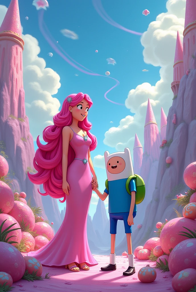 Princess Bubblegum and Finn