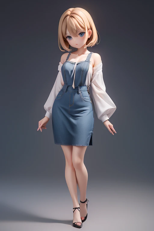 30-year-old woman、Mother,Married women,Small breasts、Small breasts、Casual wear、Calm appearance、Casual wear、Cut and sew、4 clothing patterns、Clothing design、whole body、One character、Character Sheet
