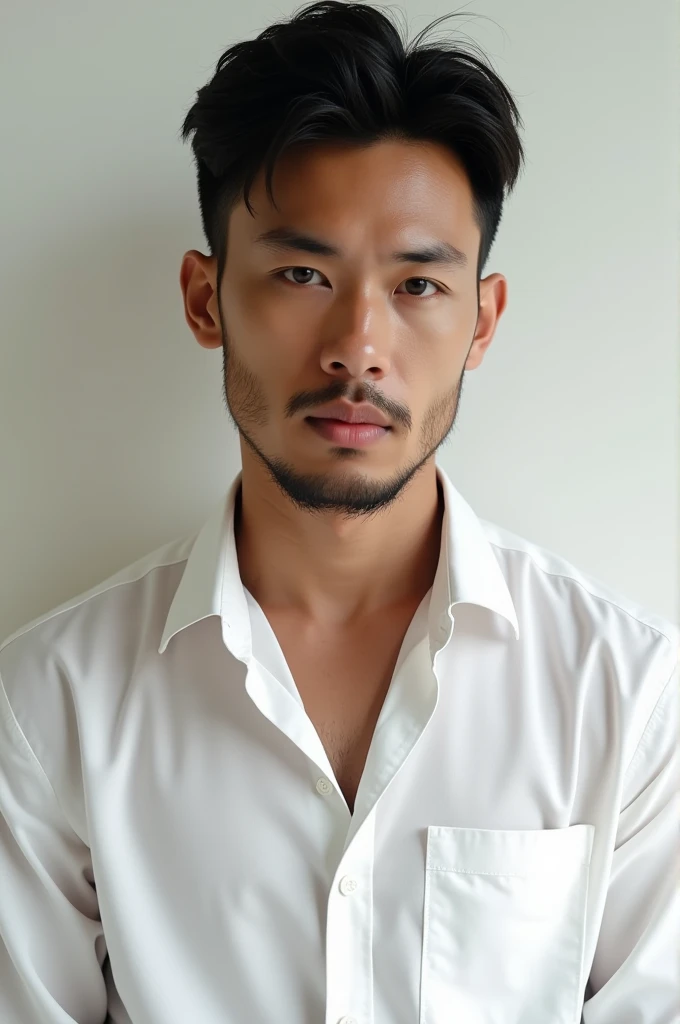 Man in white shirt