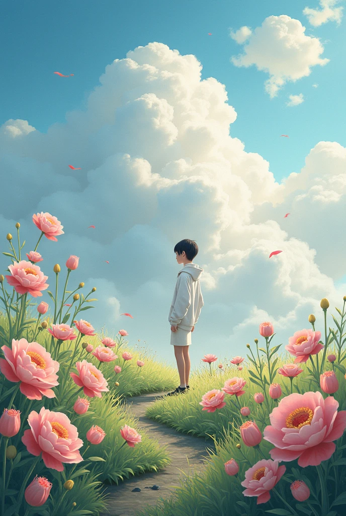 Shin Cham seeing cloud around flowers