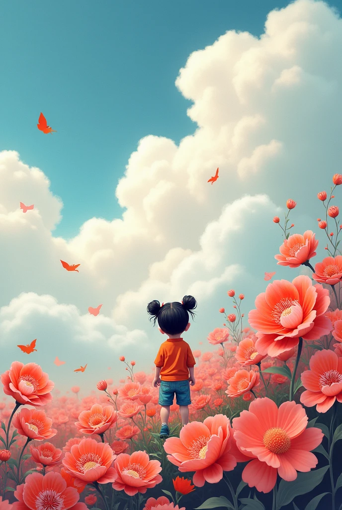 Shin Cham seeing cloud around flowers