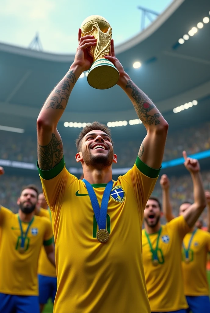 Make Neymar win a World Cup for Brazil