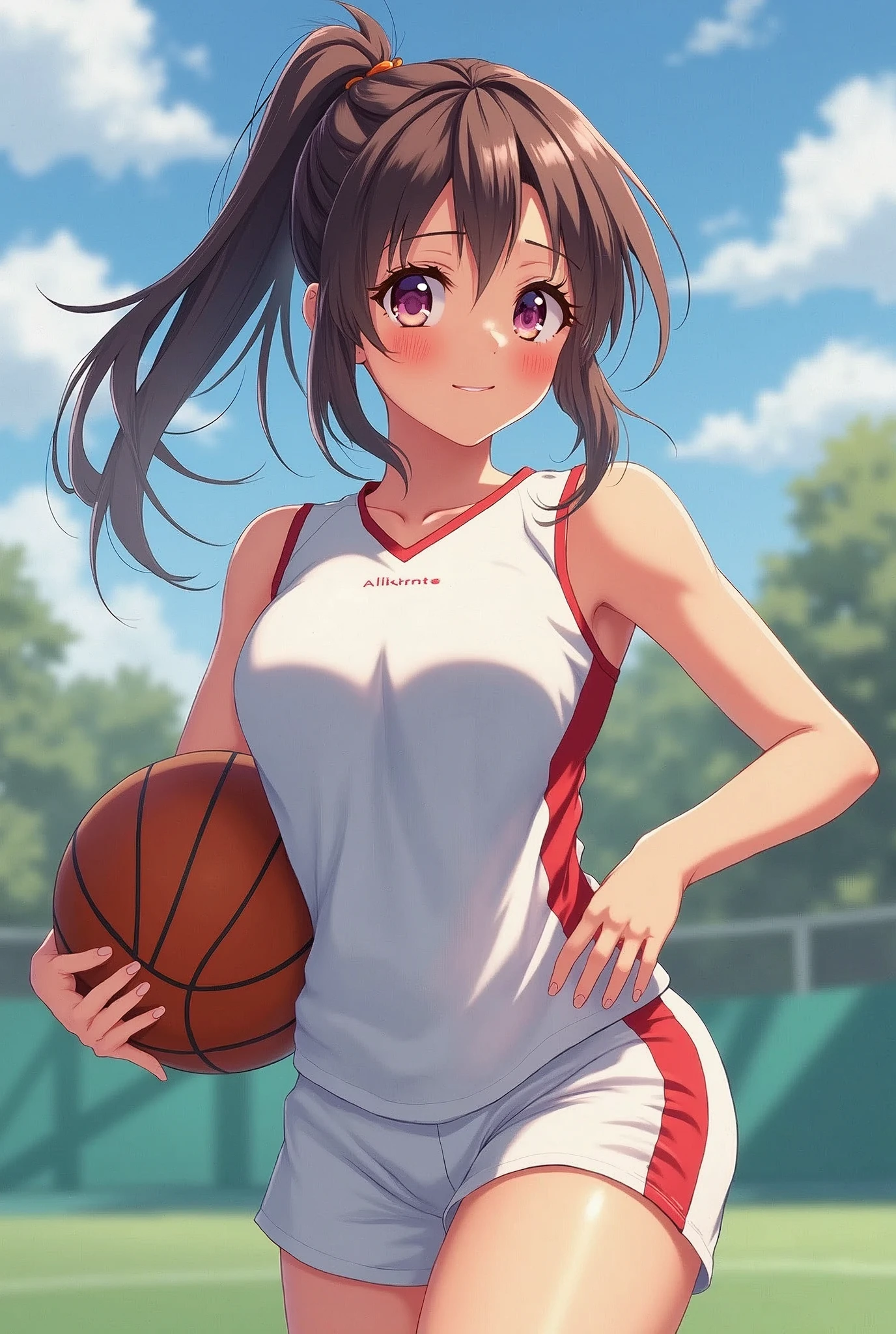 Anime girl athletes
