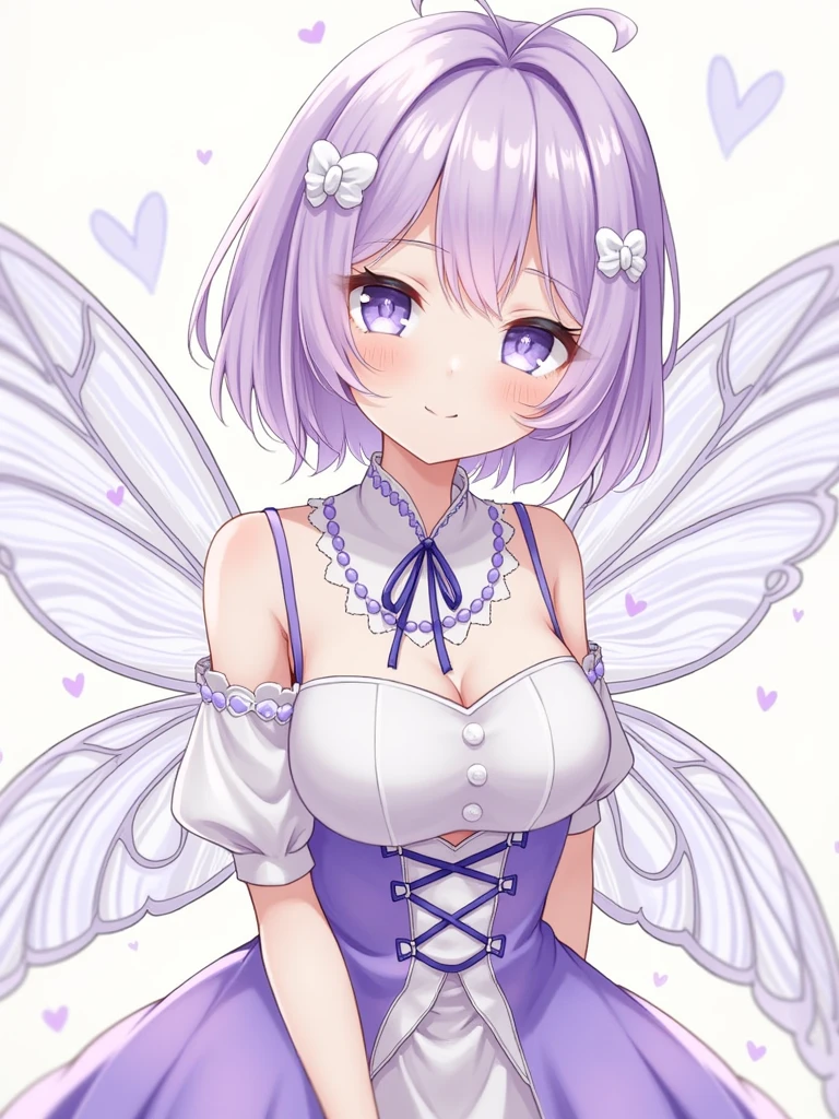 1 Girl ,Fairy, Butterfly wings, beautiful clothes,(high resolution, High Detail, best quality), Medium breasts