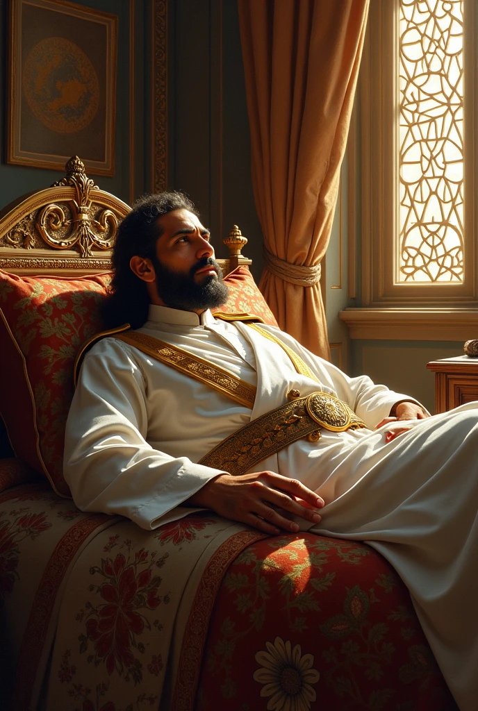 Khalid bin Waleed in bed
