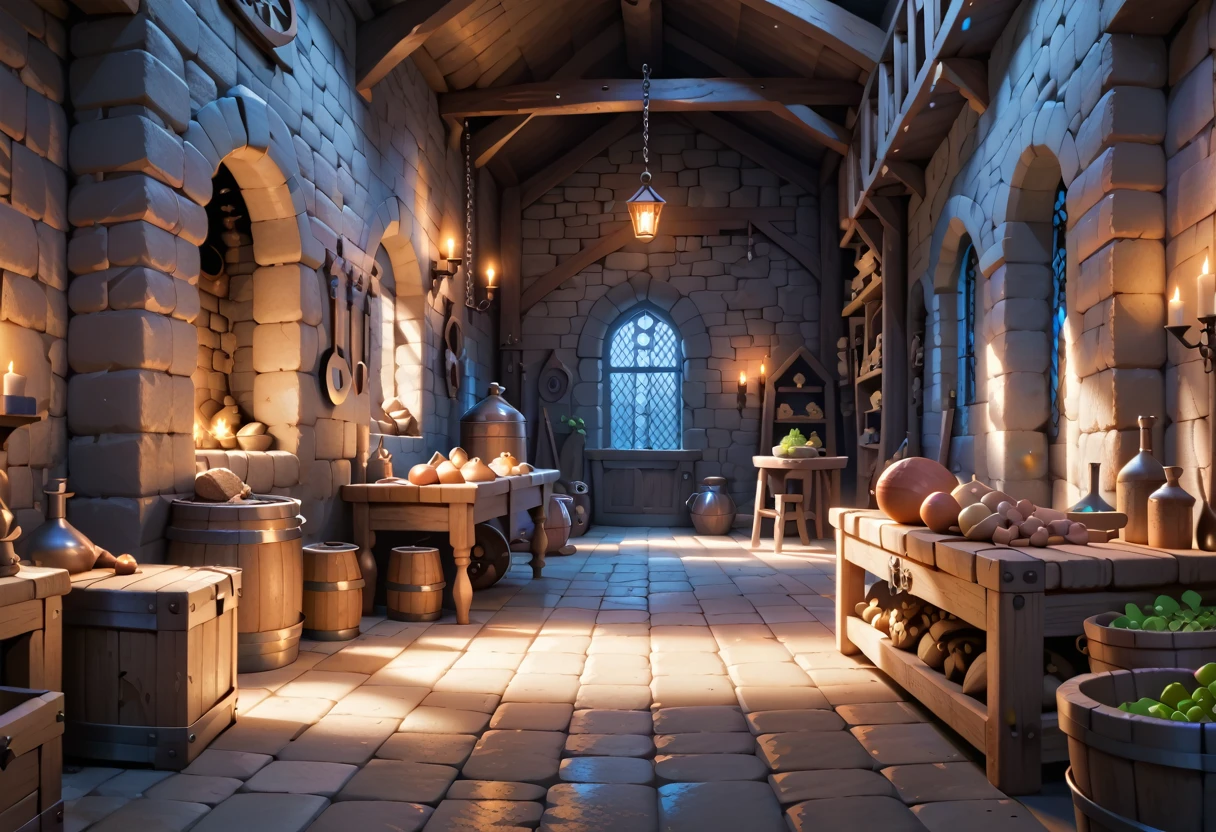 medieval dungeon, dark medieval dungeon, underground dungeon, masterpiece quality, ultra HD, 4K, best quality