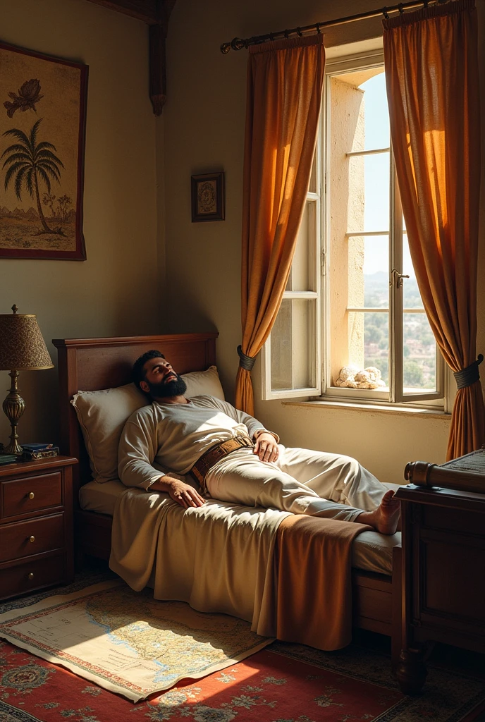 Khalid bin Waleed on bed rest 