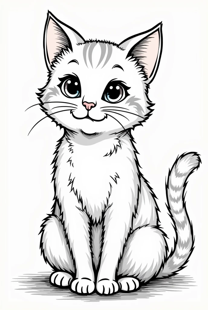 Cat　Coloring book

