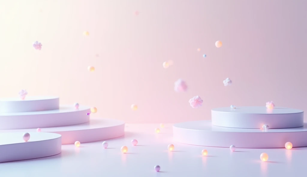 A pastel colored UI dashboard, minimalist and elegant design, clean interface, high resolution, 4k, 8k, best quality, masterpiece, ultra-detailed, photorealistic, soft pastel colors, minimalist UI, clean typography, simple shapes, glowing lights, floating elements, subtle gradients, blurred background, responsive layout, resume template, professional, elegant, soothing, calming