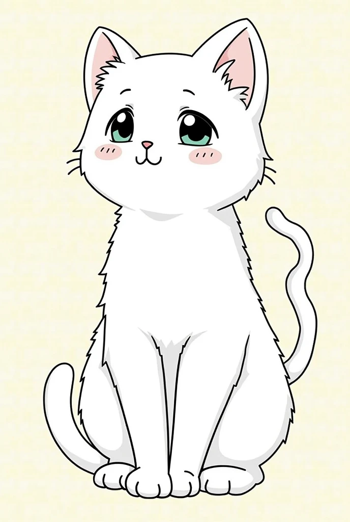 Yurukyara style Cat coloring book