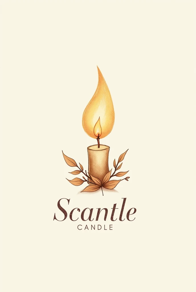 Logo for a scented candle business