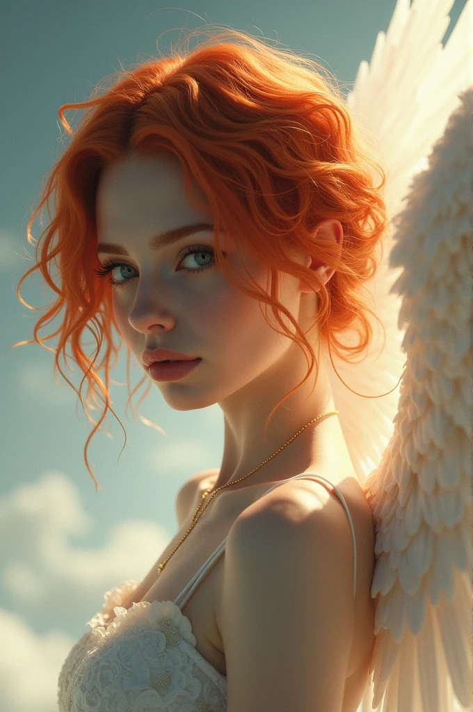 Hayley williams de Paramore con alas de angel