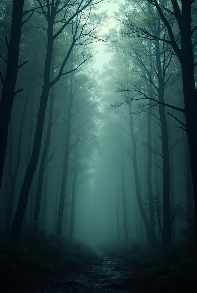 Forest fading into darkness, text on screen: "Do you dare to uncover the truth?". Image ratio 9:16