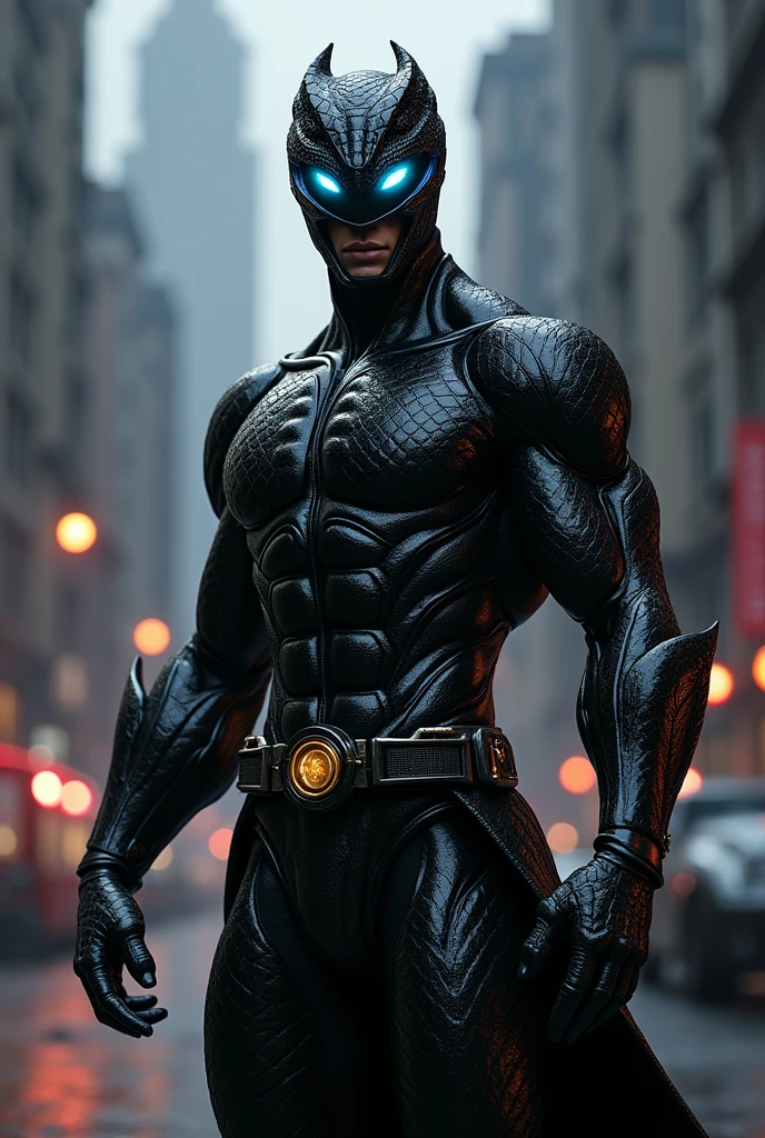 Black snake Power Ranger Male