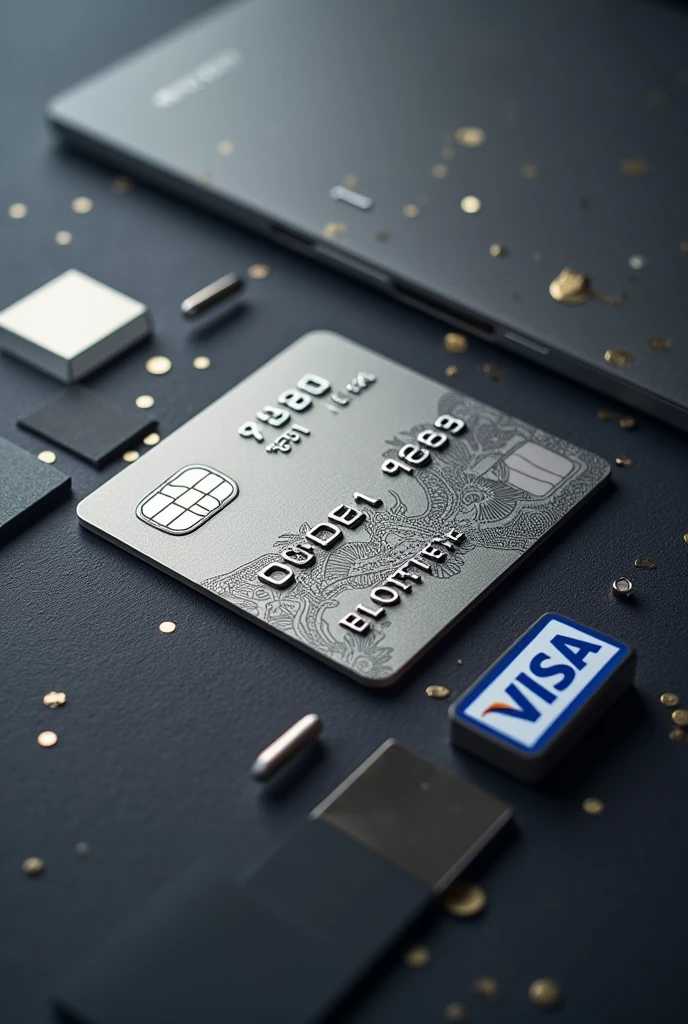 image of a credit card visa) that occupies all the size of the image and have euler(the mathmatical for design and random numbers
the credit card is occupying all the size