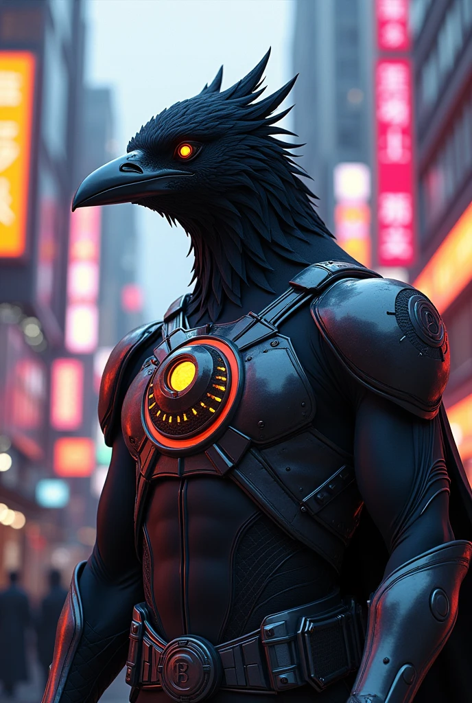Black crow super sentai Male