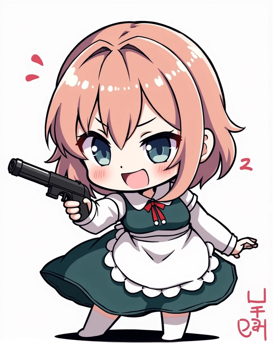 Cute pose