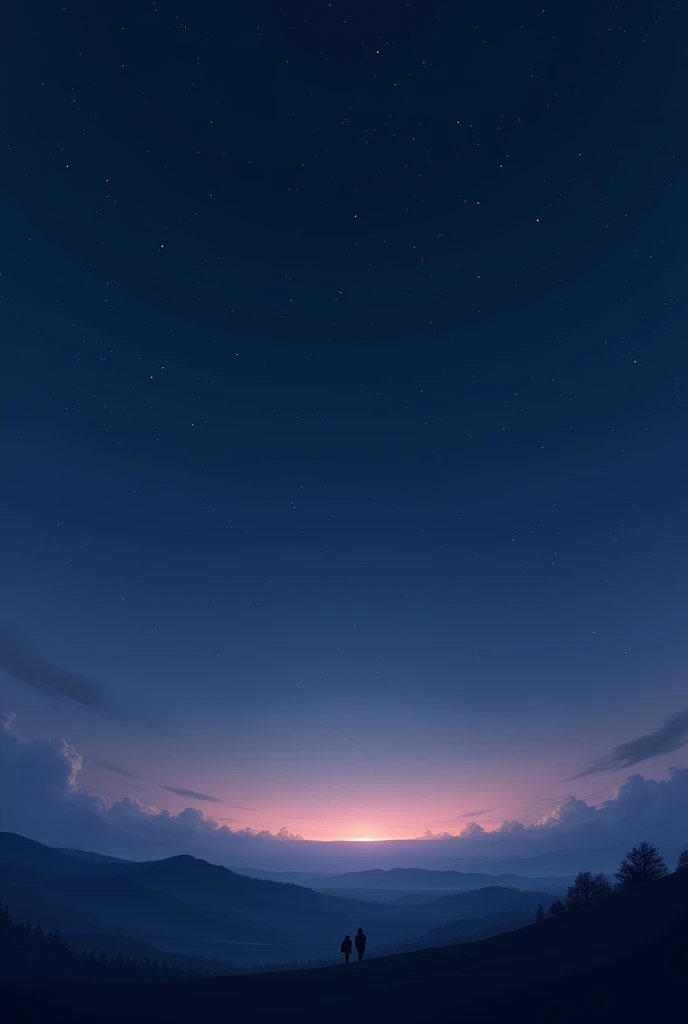 No need for moon. Just image of night