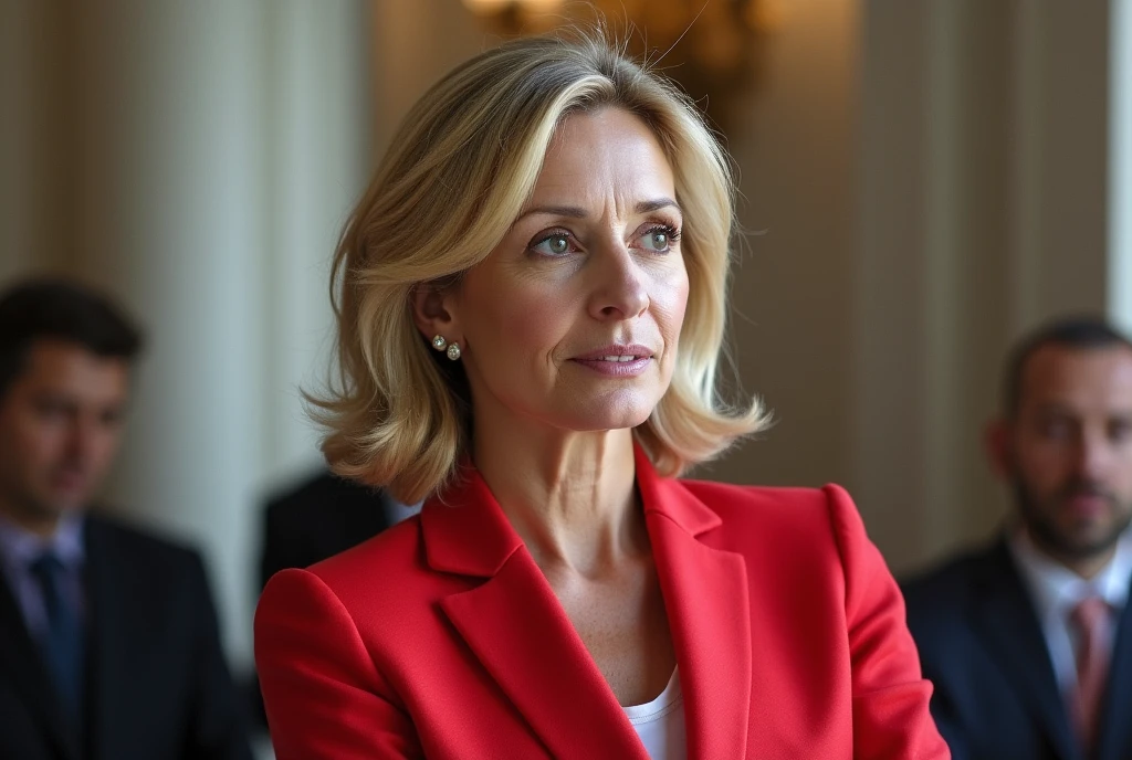 Russian Foreign Ministry Maria Zakharova draws lines with her shit