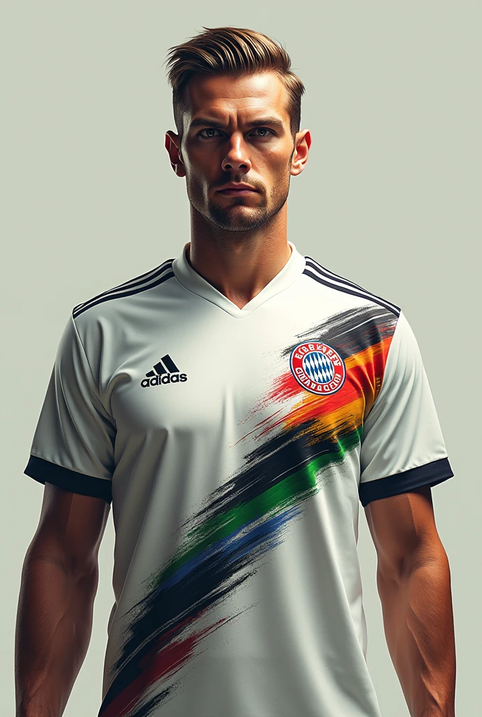 Manuel Neuer wearing the Vasco da Gama shirt