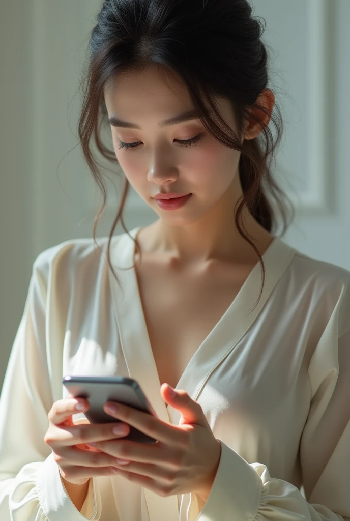 beautiful gril mobile use 
