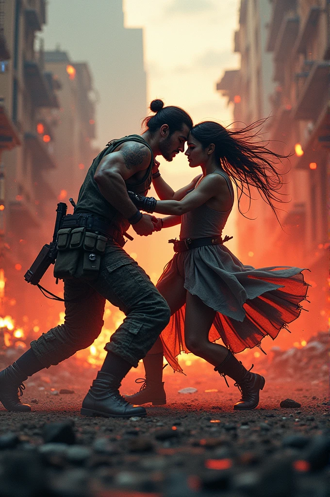Dancing war spark