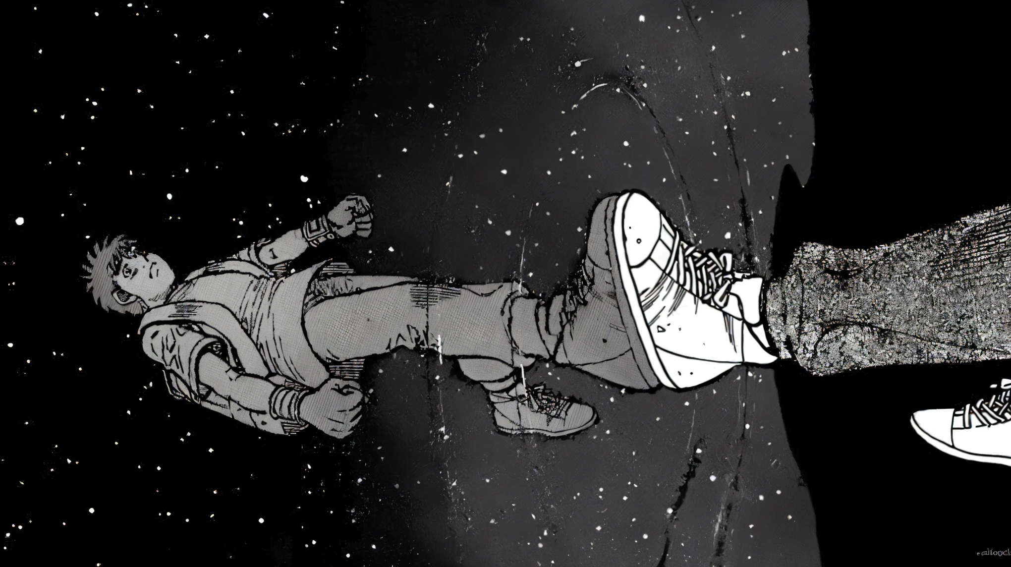 starry background, espaco, black andwhite, stele, reflection, water, espaco