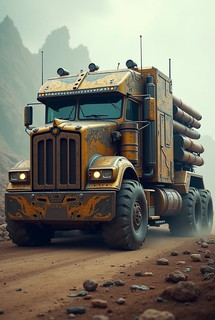 the mad titan Indian truck theme truck
