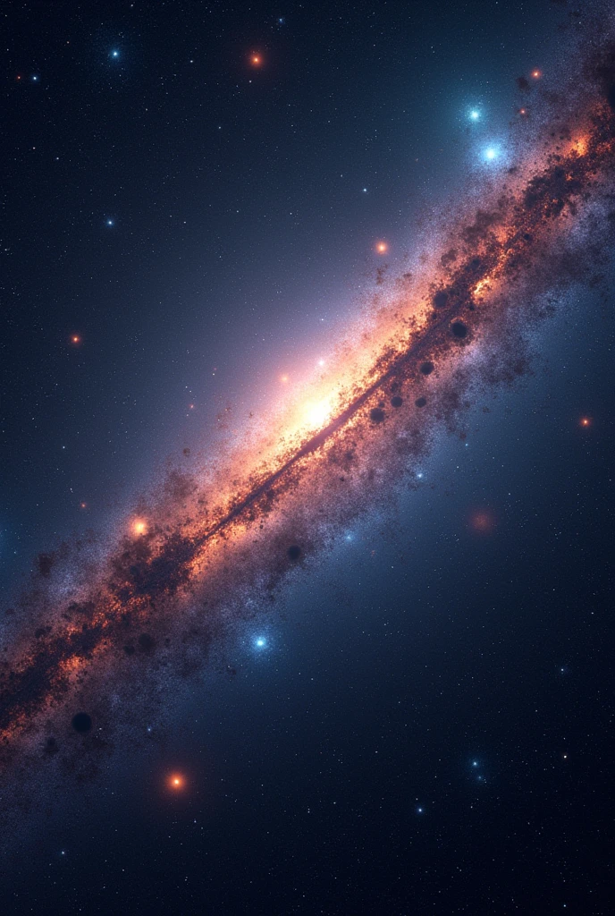 a beautiful image of orion's belt in all its splendor seen from the universe, be ultra realistic