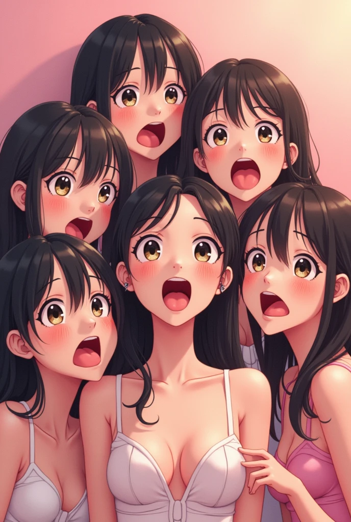 Japanese women Ahegao