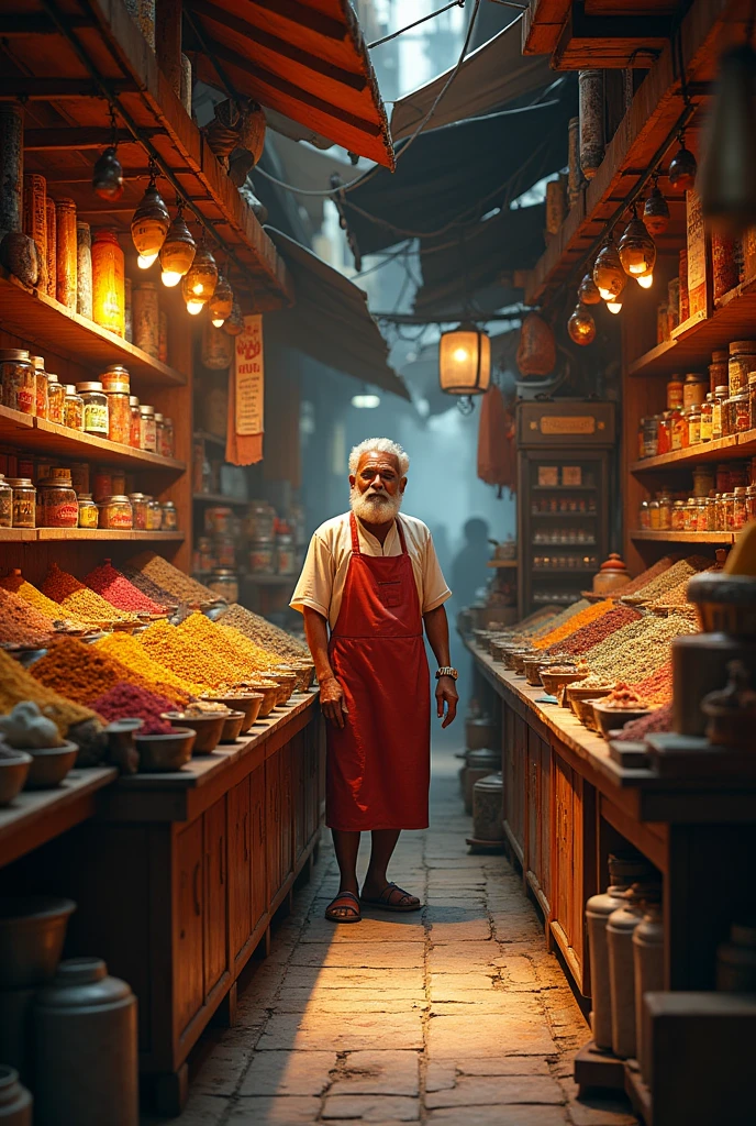 Kirana masala 
Shop