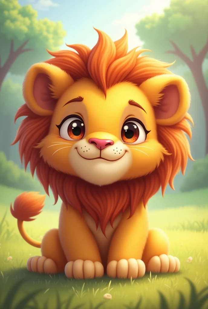 Qute lion

