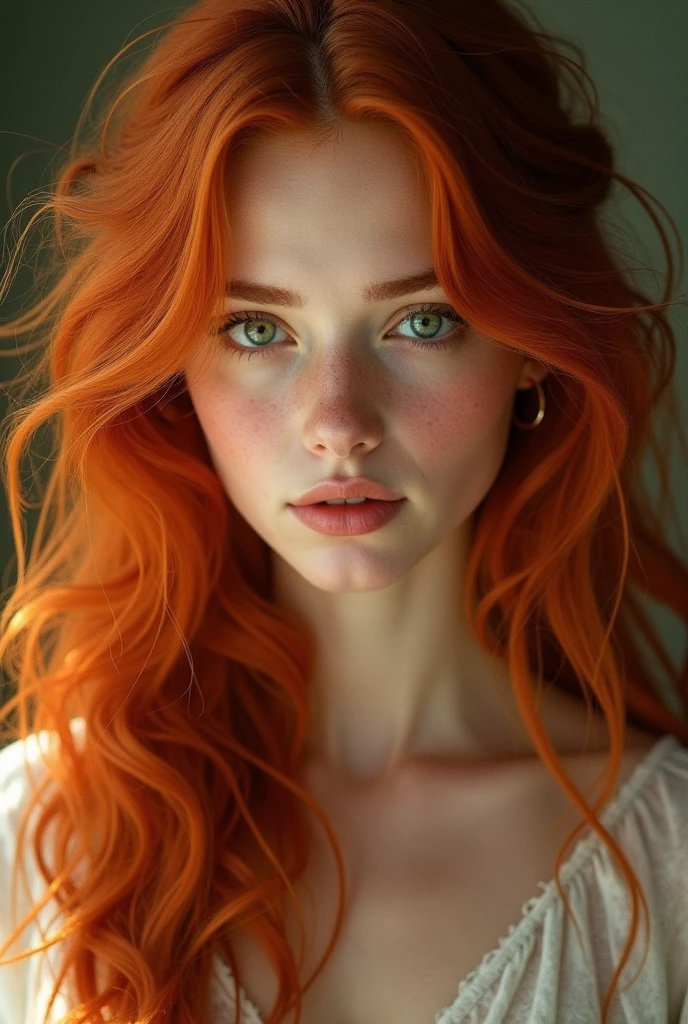 Beautiful redhead girl