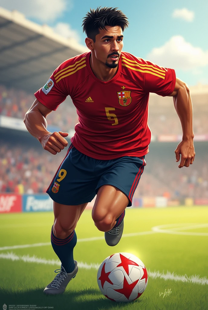 **__Inscription Joueur _Create Your Legend___**
**Base** :
_Informations principales de votre personnage._
Prénom : Matthieu
Nom : Lion
Pays/Région : Espagne
Âge ( entre 16 et 23 ans ) : 17
Taille : 1m86
Poids :
68kg
**Physique** :
_Description physique de votre personnage._
Visage : normal
Carnation : métisse
Yeux : marrons
Sourcils : peu epais
Nez : petit
Bouche : normale
Pommettes et mâchoire : carrés
Menton : normal
Oreilles : normal
Cheveux : mid taper noir
Pilosité : légère moustache
**Autres** :
_Ne rien mettre si rien à mettre._
Idole : messi
Célébration de but : respect
Accesoires : aucun