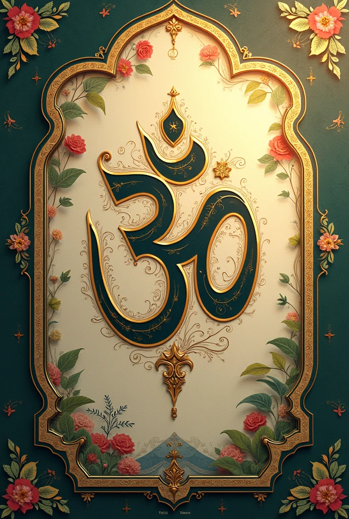 Sanskrit hindu language calligraphy for Bangladesh