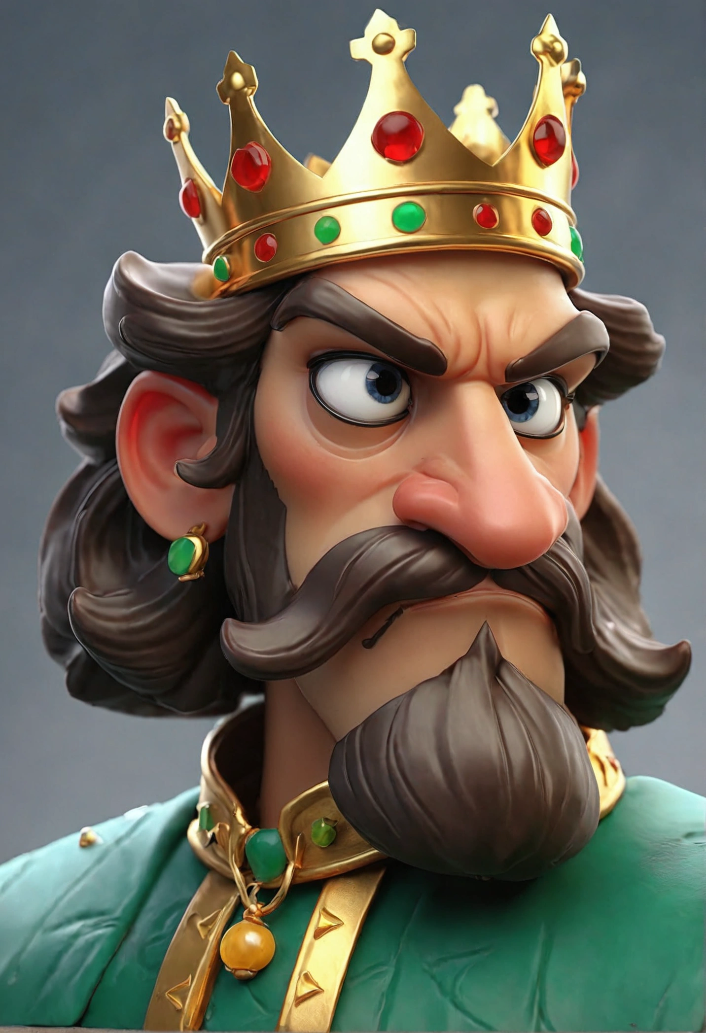 "A king made