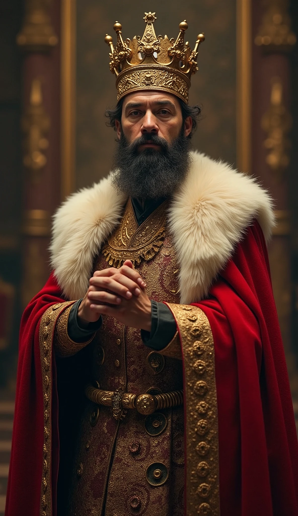"A king made an announcement…"