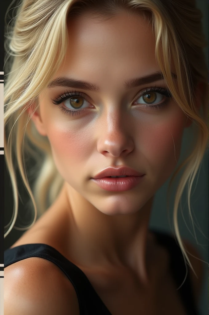 Creates a 22 year old woman,blonde,sexly,eyes browns