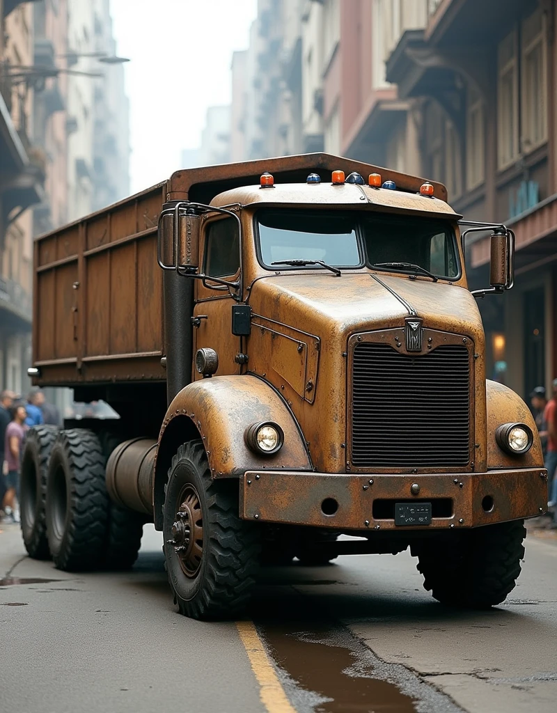 An truck that made by average's body