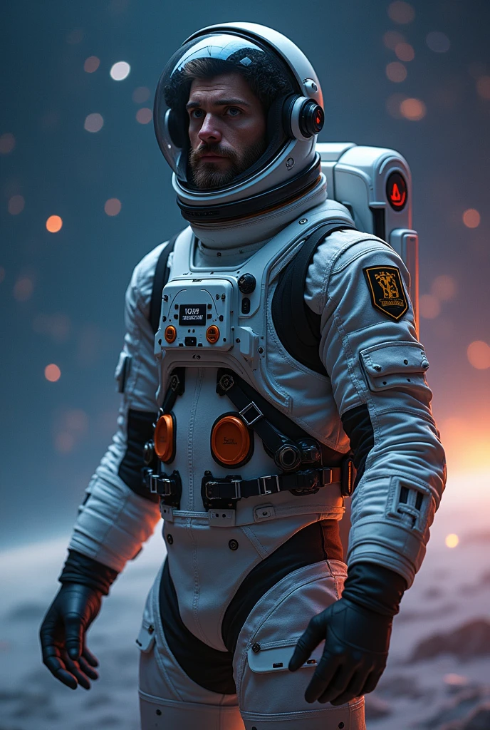An astronaut who plays video games and his online nickname is StarXLord
