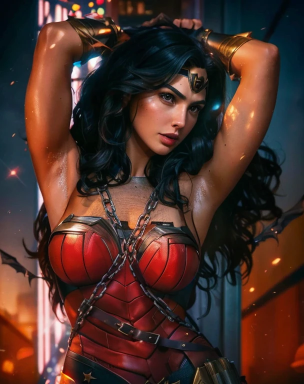 Gal Gadot in Batgirl costume