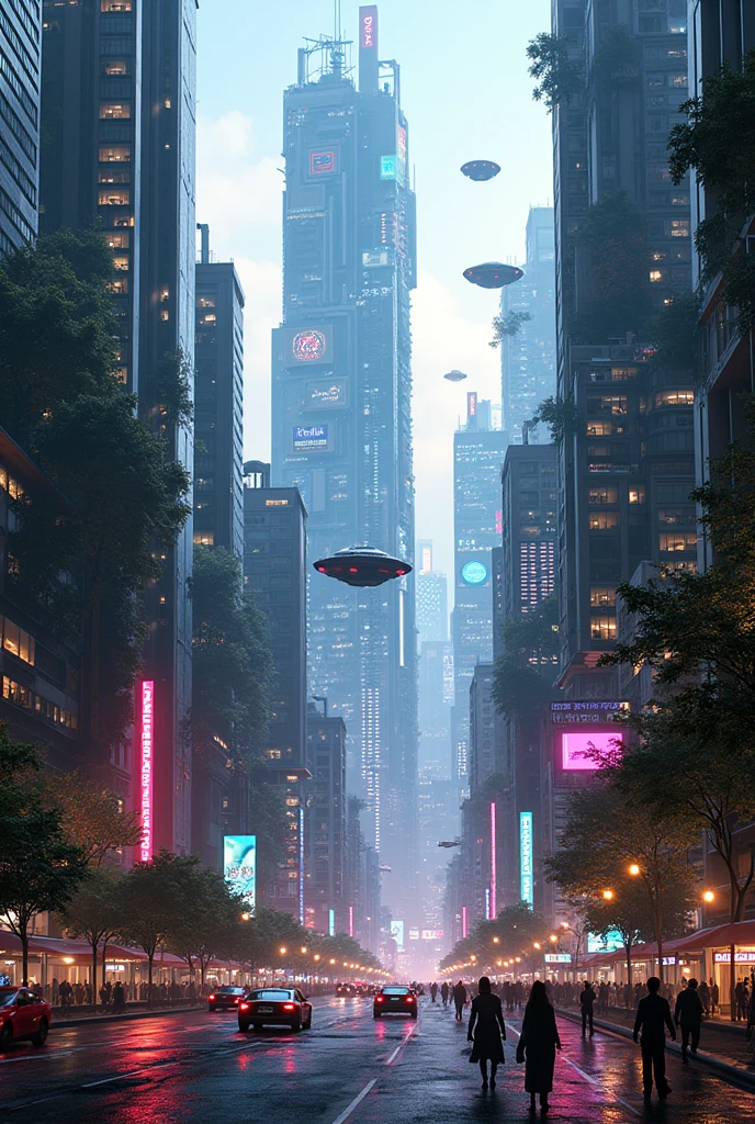 ((high resolution)), athletic, defined muscles, ((pale skin)), freckled, Taylor Swift, ((large breasts)), naked, sexy armor, cyberpunk, neon cityscape