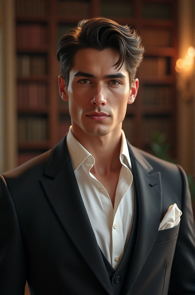 Good looking boy gentleman