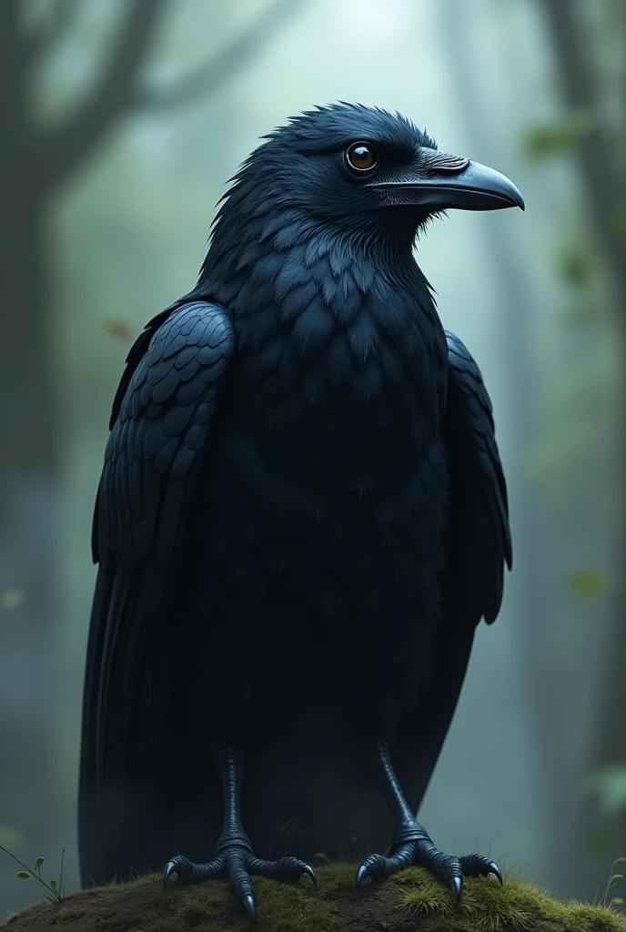 a Crow is saying that she has mad us fly