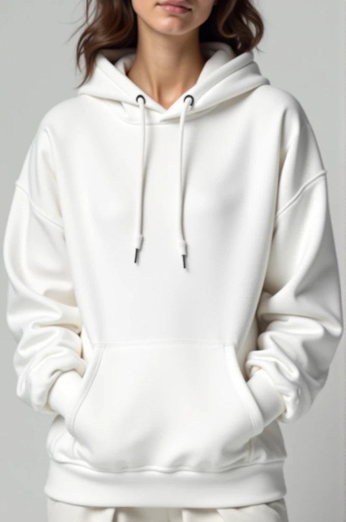 White hoodie