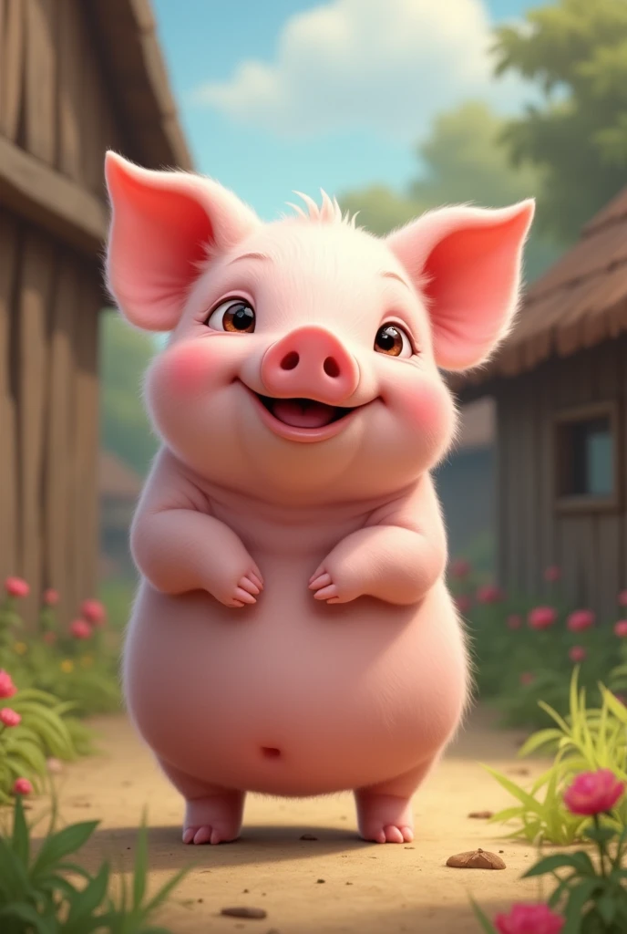 Small piglet
