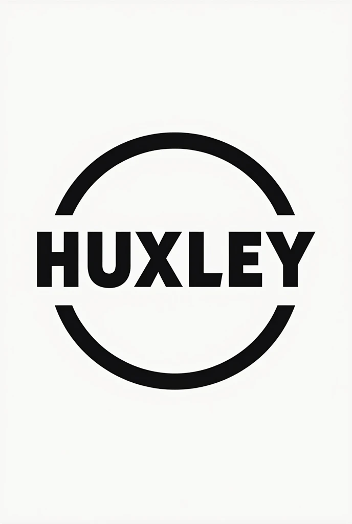 Create logo cyrcle name "HUXLEY Motorcycle Parts And accessories"