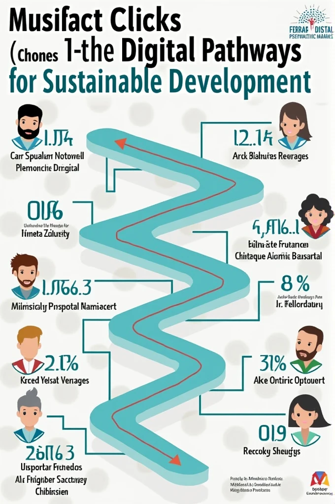 Make a poster with the theme “From Clicks to Progress: Youth Digital Pathways for Sustainable Development”
