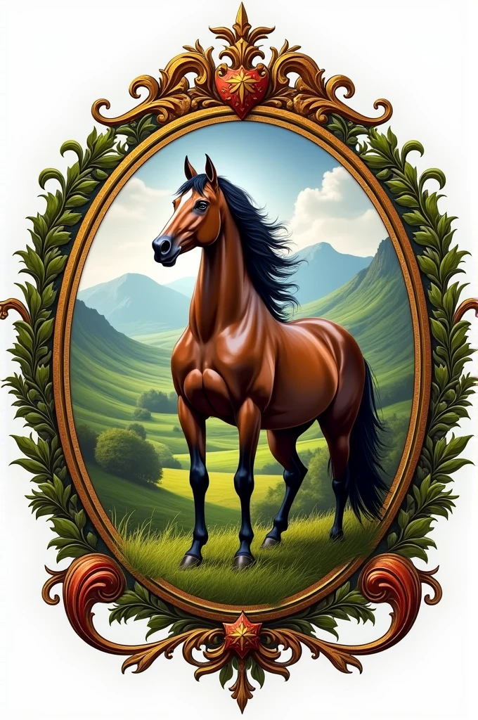 Mangalarga horse stud farm coat of arms